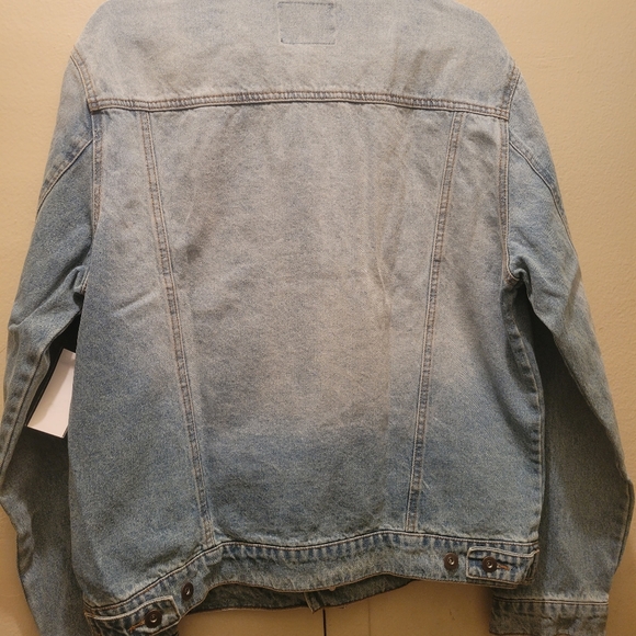 Lazer Mens Denim Jacket (Large) - Picture 2 of 4